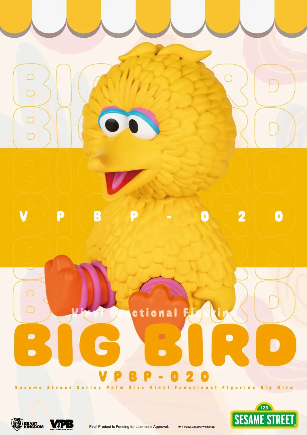 Sesamstraße Piggy Vinyl Spardose Big Bird 12 cm 