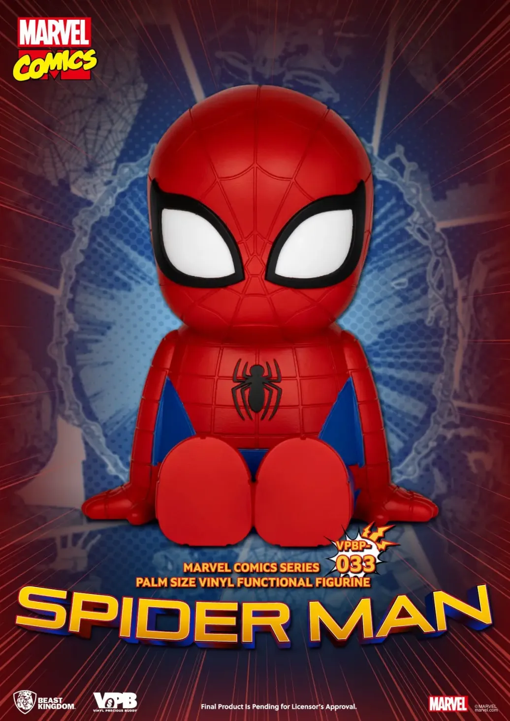 Classic Marvel Comics Piggy Vinyl Spardose Spiderman 12 cm
