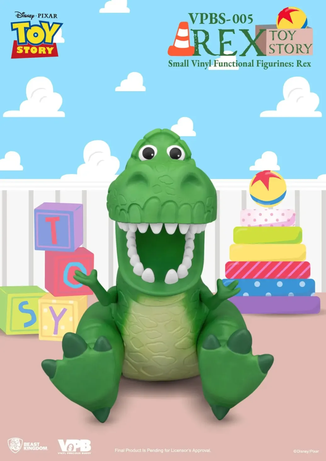 Toy Story Piggy Vinyl Spardose Rex 25 cm