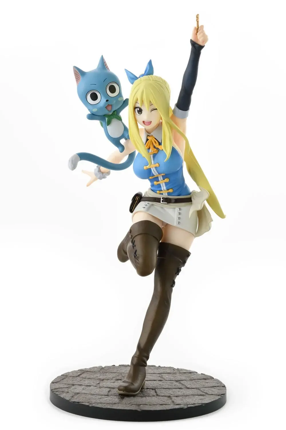 Fairy Tail PVC Statue 1/6 Lucy Heartfilia Wink Ver. 23 cm