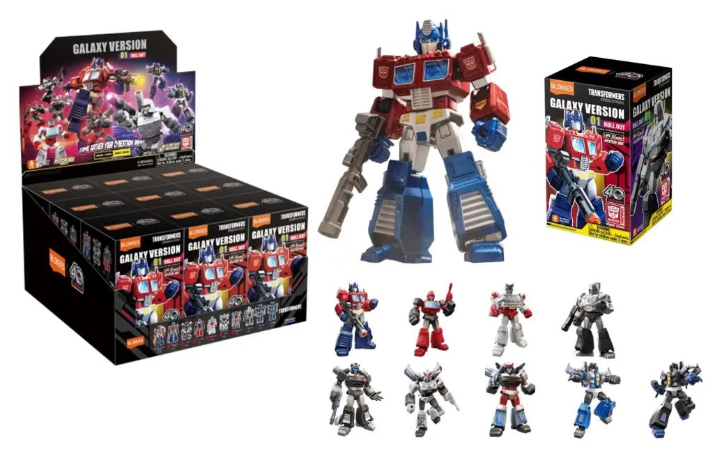 Transformers Blokees Plastic Model Kit Galaxy 01 Blind Box Display (9)