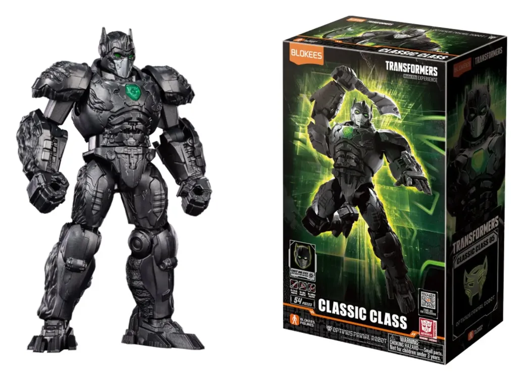 Transformers Blokees Plastic Model Kit Optimus Primal Robot