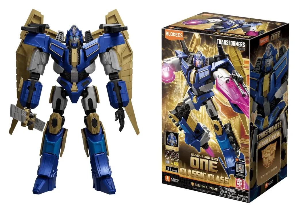 Transformers Blokees Plastic Model Kit Sentinel Prime