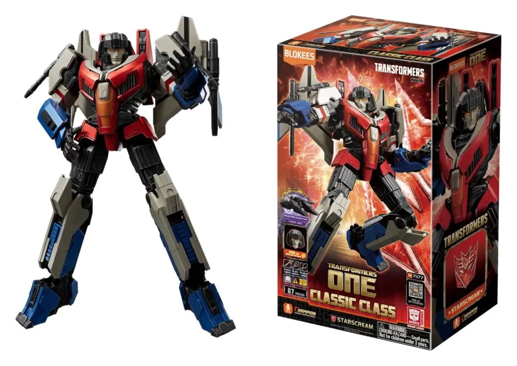 Transformers Blokees Plastic Model Kit Starscream