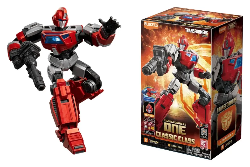 Transformers Blokees Plastic Model Kit Ironhide