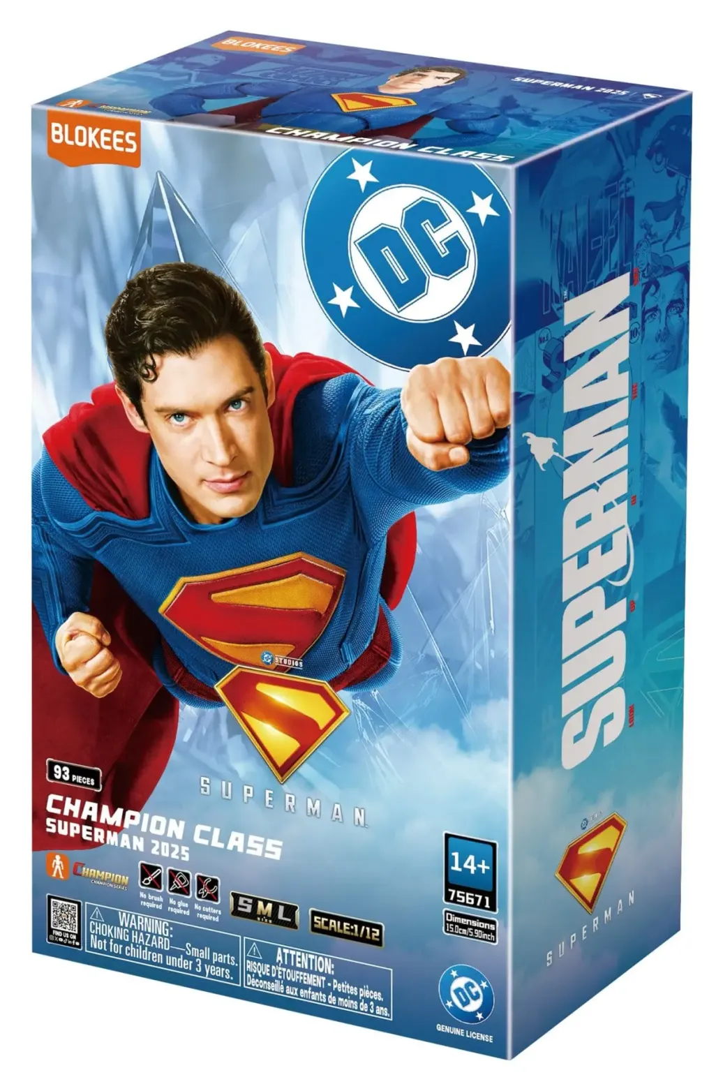 DC Comics (2025) Blokees Plastic Model Kit Superman