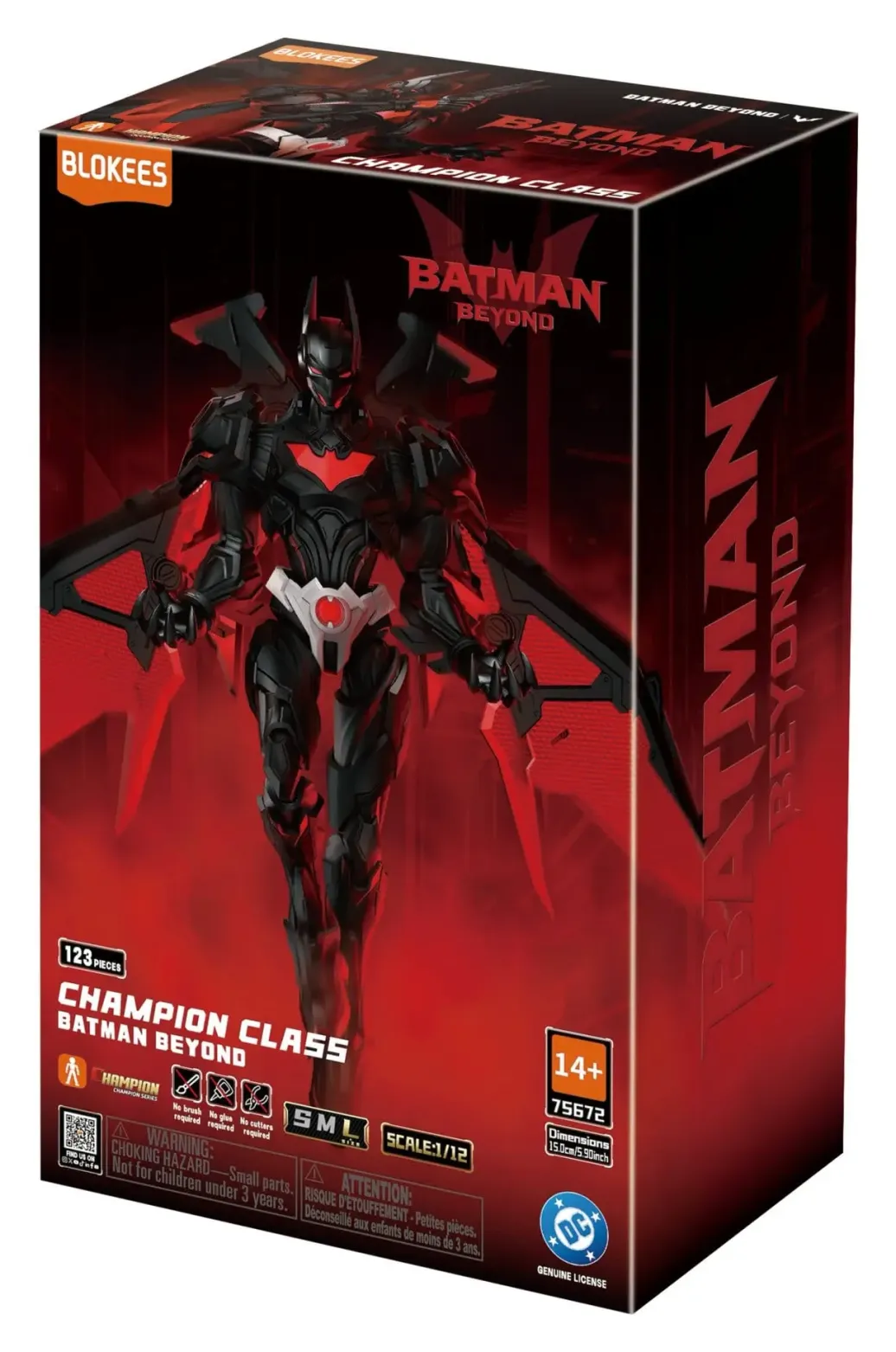 DC Comics Blokees Plastic Model Kit Batman Beyond