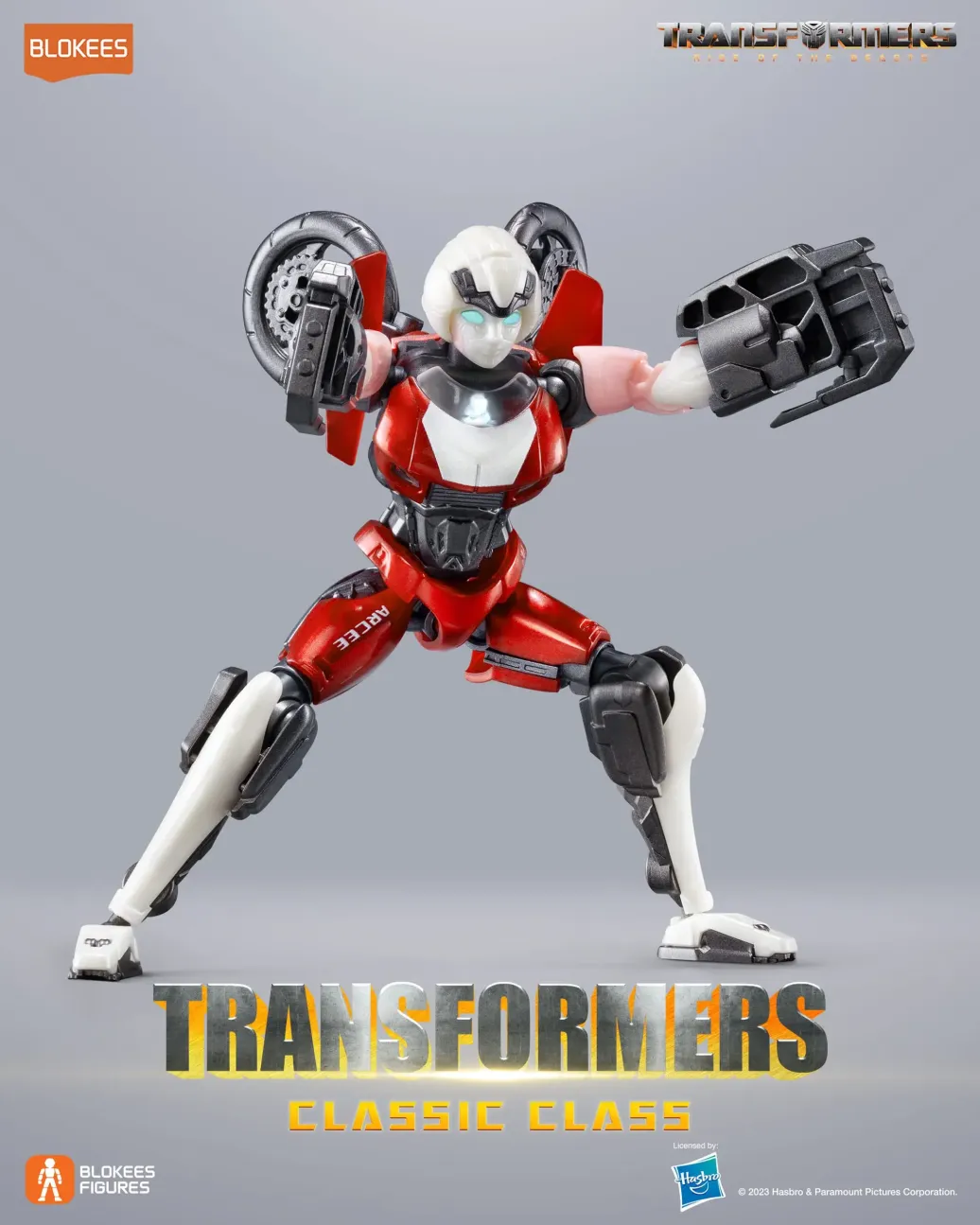 Transformers Blokees Plastic Model Classic Class 07 Arcee