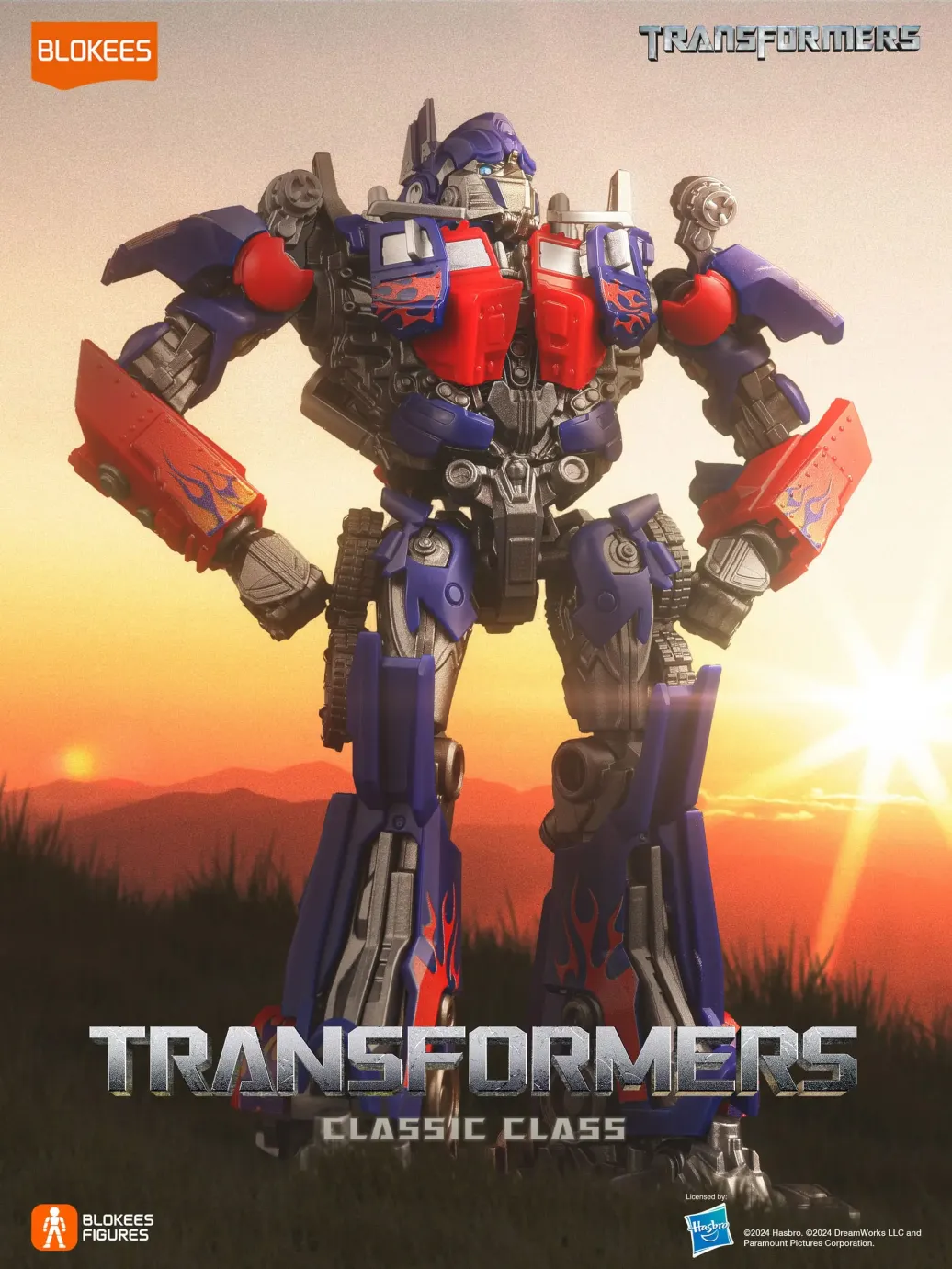 Transformers Blokees Plastic Model Classic Class 09 Optimus Prime