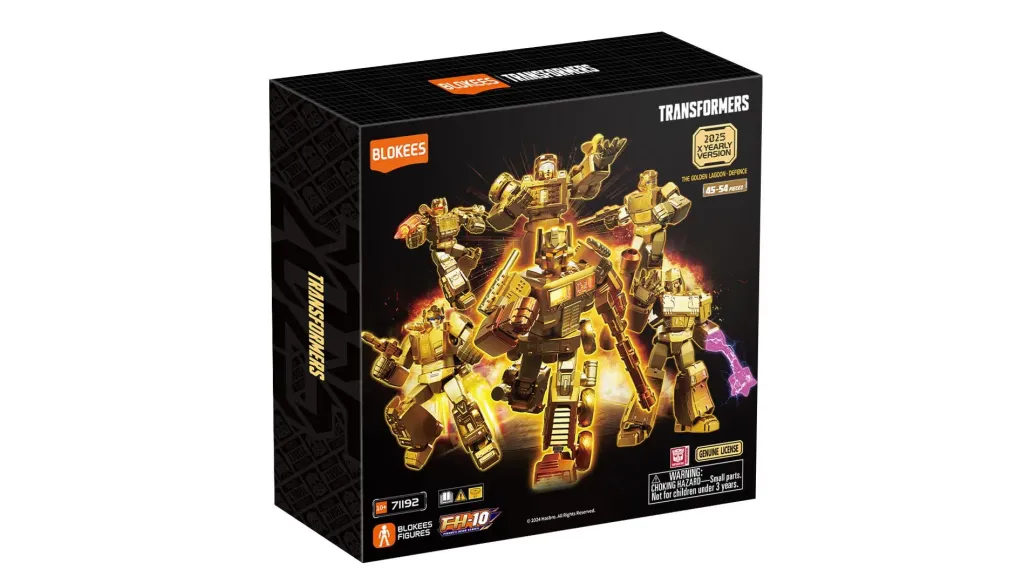 Transformers X Blokees Plastic Model Kit Yearly Version 02 The Golden Lagoon Defence Sortiment (6)
