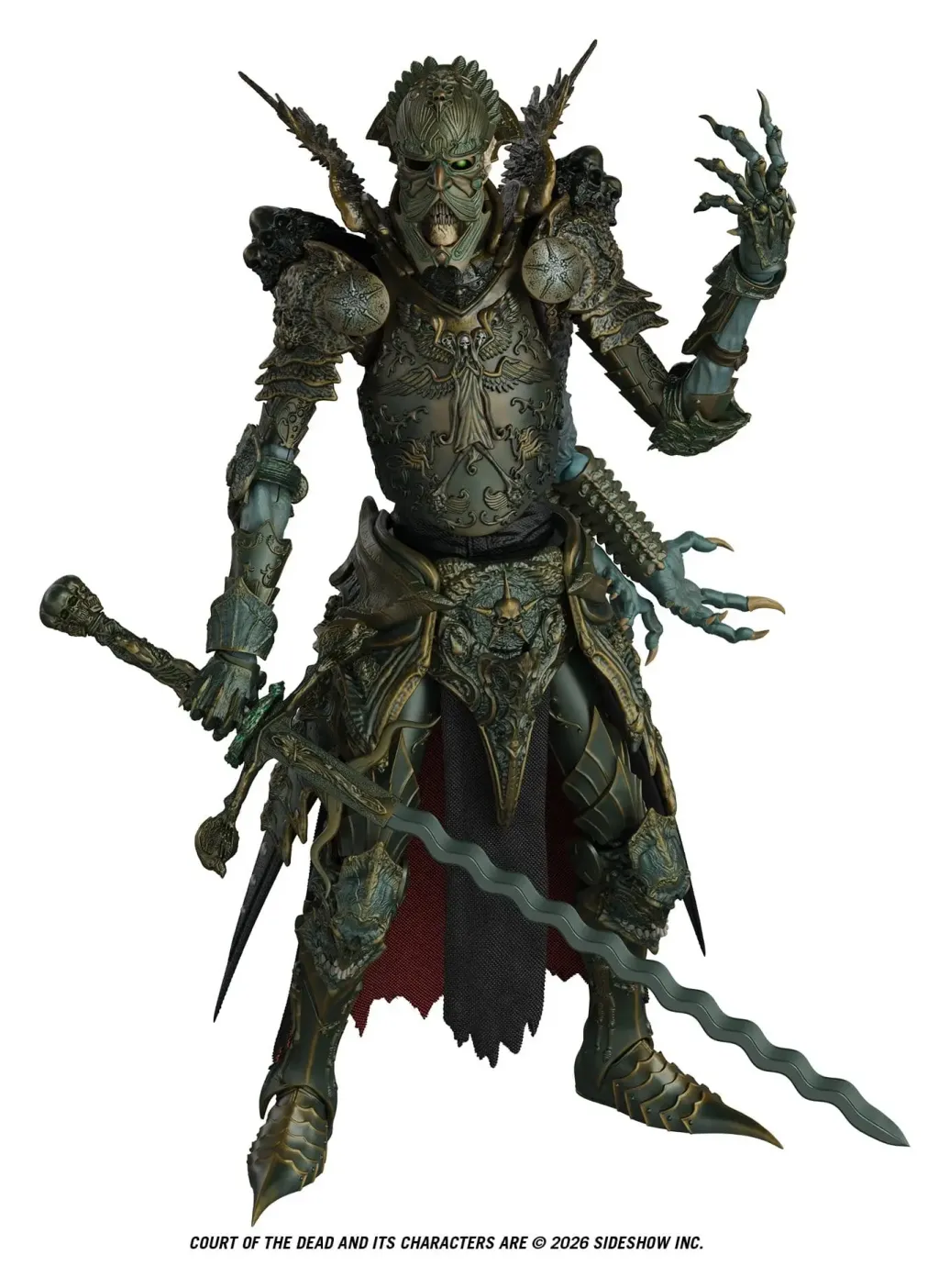 Court of the Dead Actionfigur 1/12 Mortighull: Exalted Reaper General 11 cm