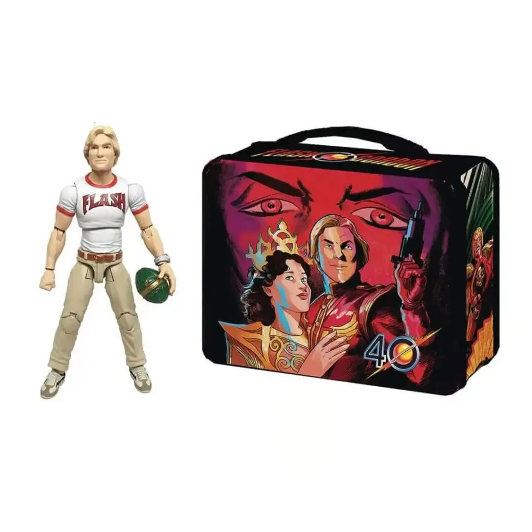 Flash Gordon Hero H.A.C.K.S. Actionfigur Flash Gordon with Lunchbox