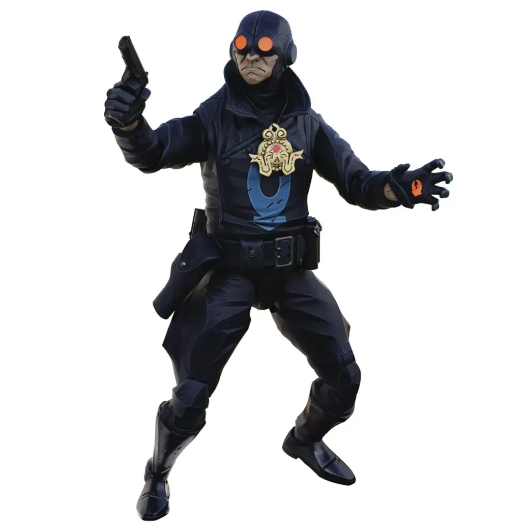 Hellboy Actionfigur Lobster Johnson (The Iron Prometheus) 17 cm 