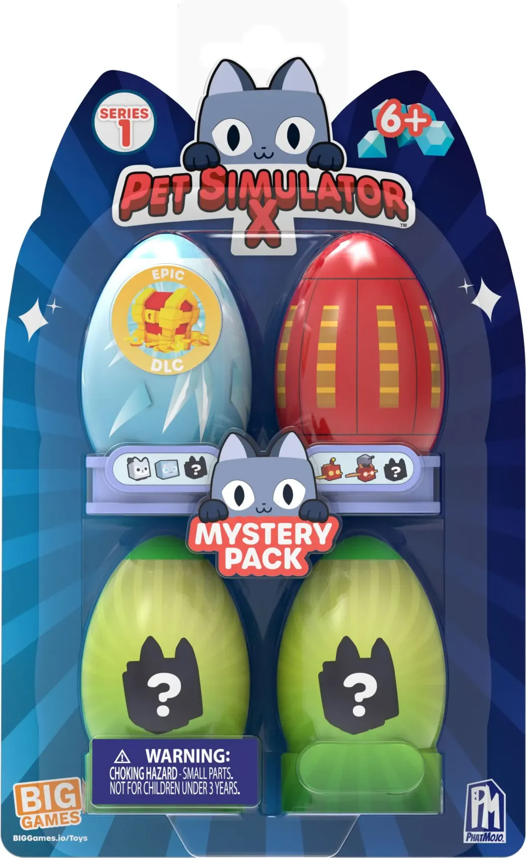 Pet Simulator Minifiguren 4er-Pack 9 cm
