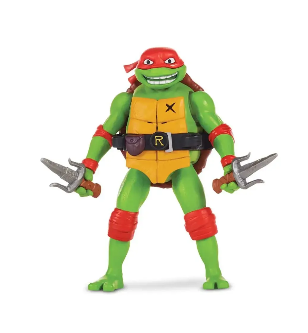 Teenage Mutant Ninja Turtles: Mutant Mayhem Ninja Shouts Action Figur Raphael 14 cm 