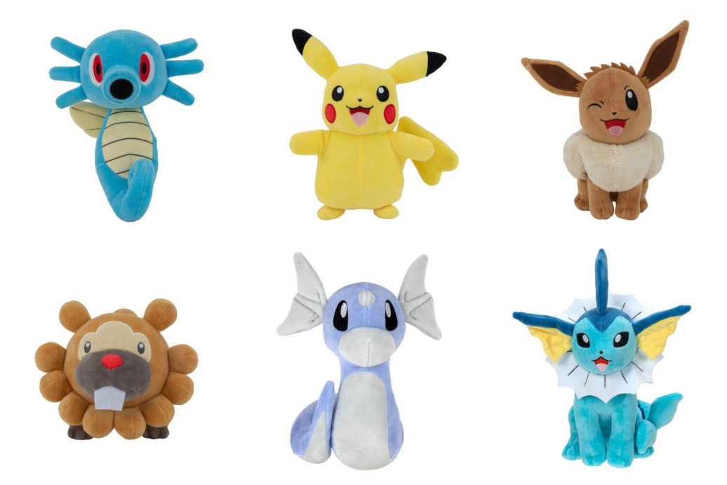 Pokemon: Wave 16 - 8 inch Plush Assortment (6)