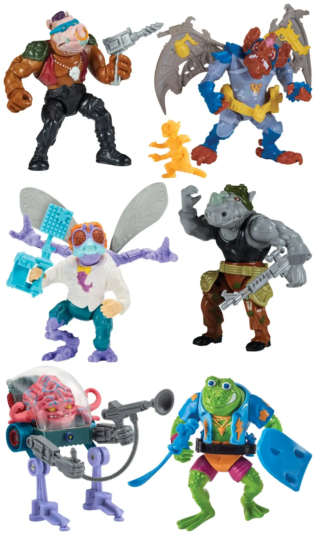 Teenage Mutant Ninja Turtles Actionfiguren 10 cm Classic Mutant Sortiment Wave 3 (12)