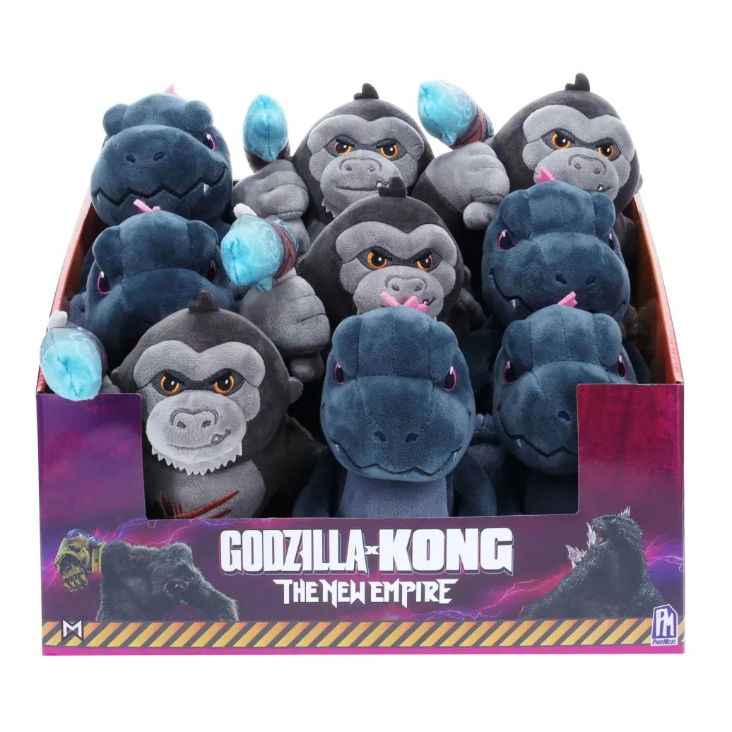 Godzilla x Kong: The New Empire Plüschfiguren 15 cm Sortiment (9)