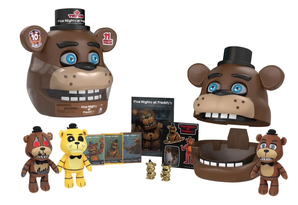 Five Nights at Freddy's Actionfigur Freddy Alive Head Bundle