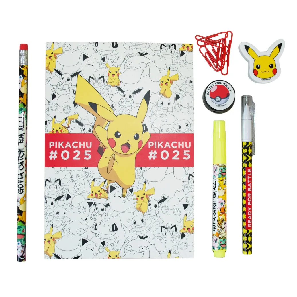 Pokemon Schreibset 7-teilig