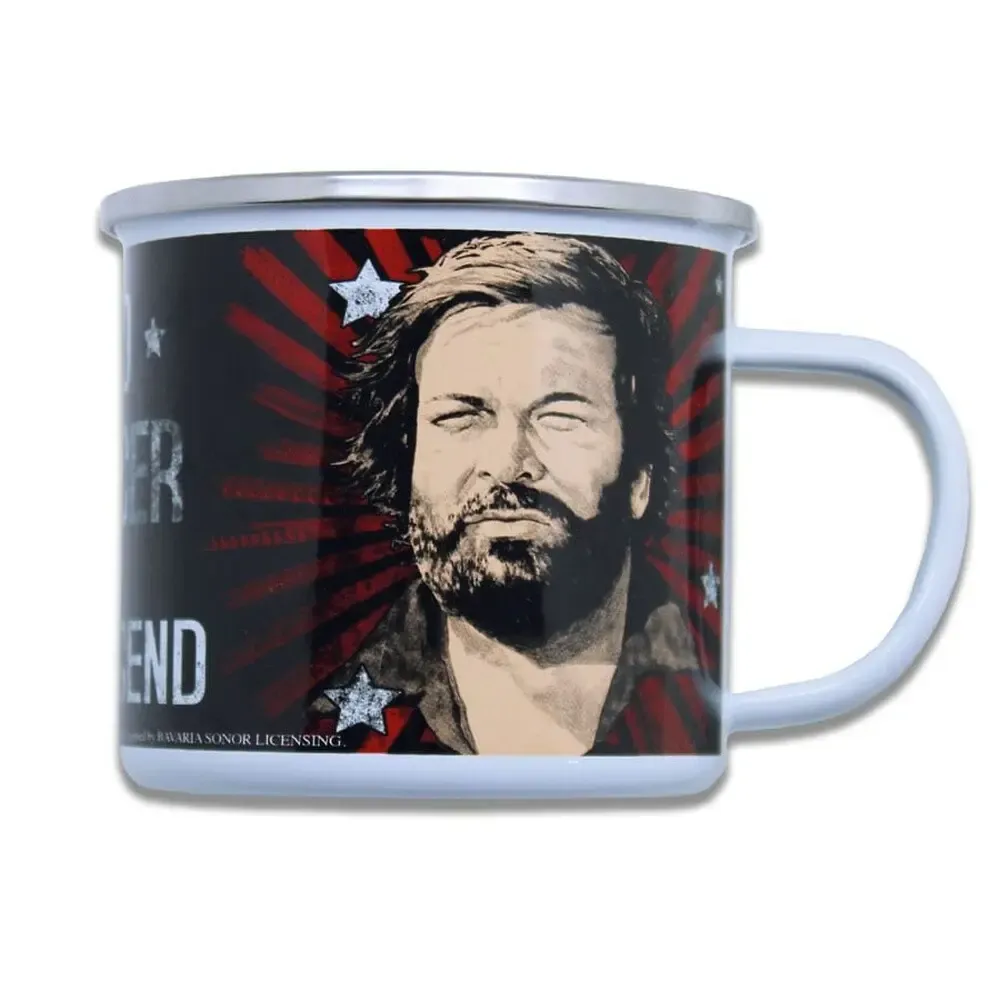 Bud Spencer Emaille Tasse The Legend