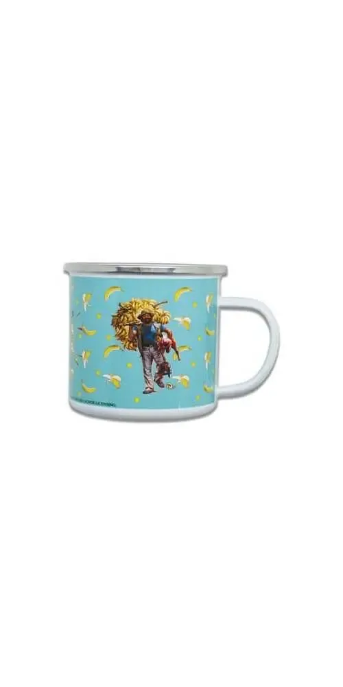 Bud Spencer Emaille Tasse Banana Joe