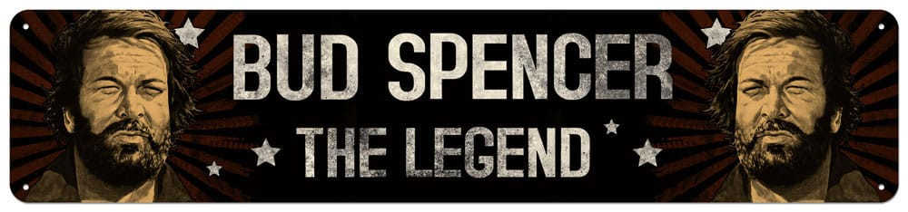 Bud Spence Blechschild The Legend 46 x 10 cm