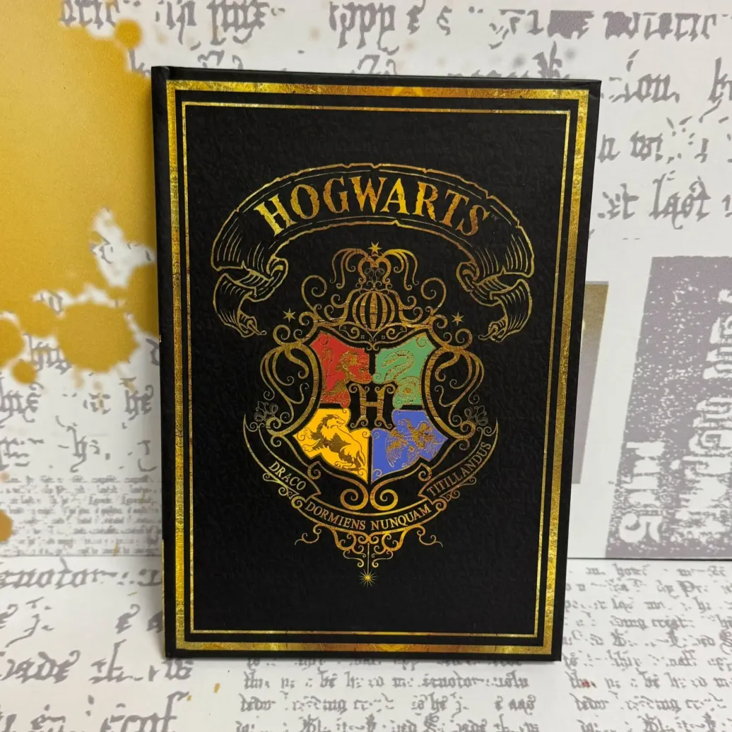 Harry Potter Notizbuch Hogwarts Black  