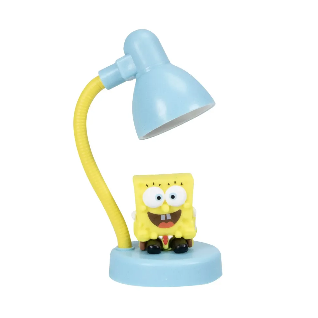 SpongeBob Schwammkopf Mini LED-Lampe mit Figur Ver. 2 11 cm    