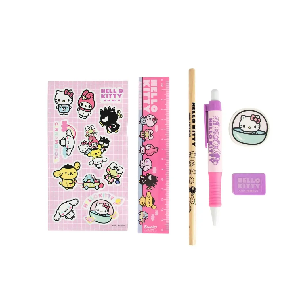 Sanrio Schreibset 6er-Pack Hello Kitty  