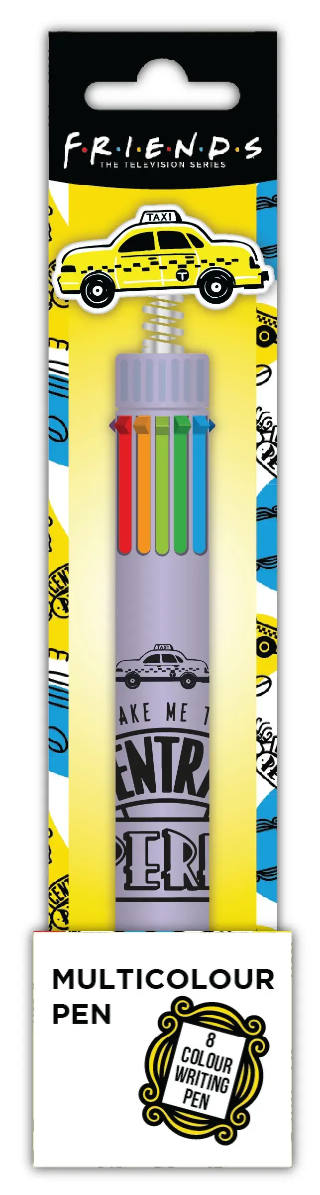 Friends Mehrfarbiger Stift Taxi Topper Umkarton (8)