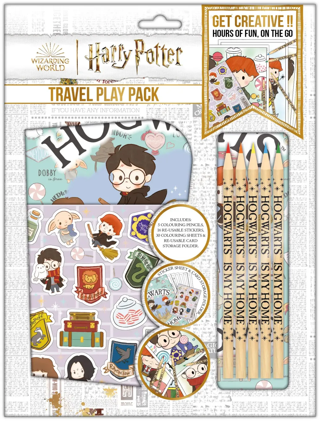 Harry Potter Reise-Spielset Hogwarts Umkarton (12)