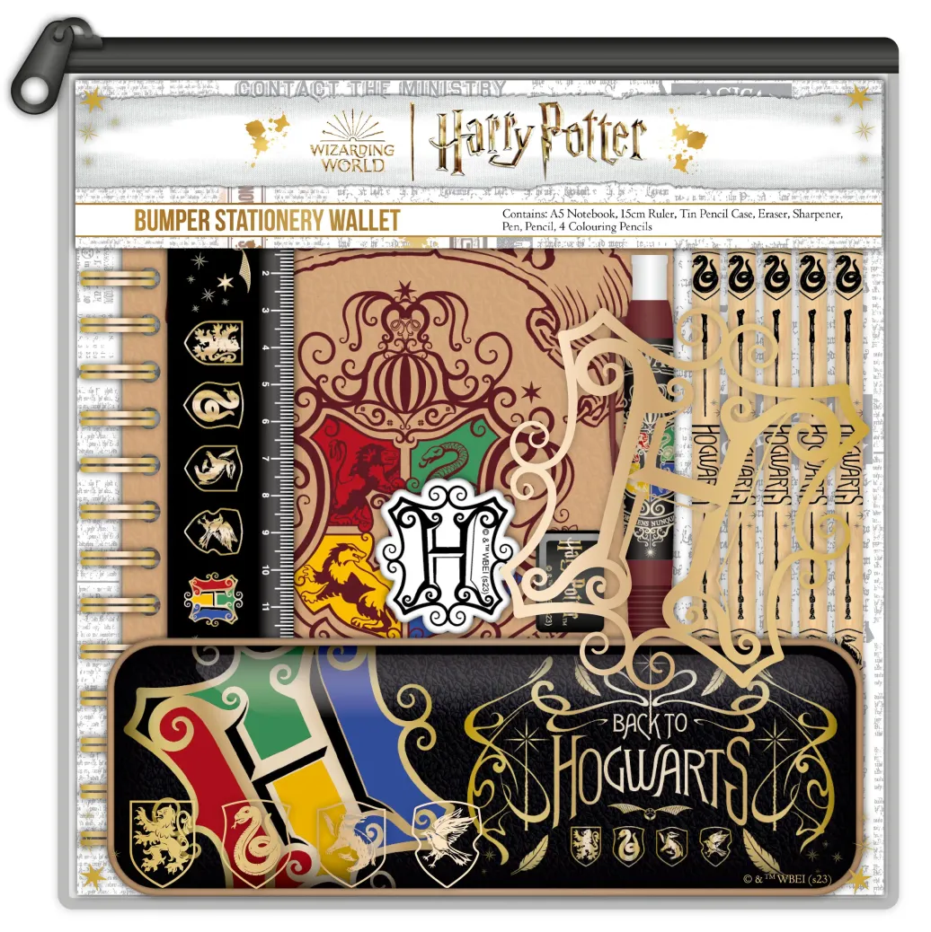 Harry Potter Schreibset Bumper Colourful Crest Umkarton (6)