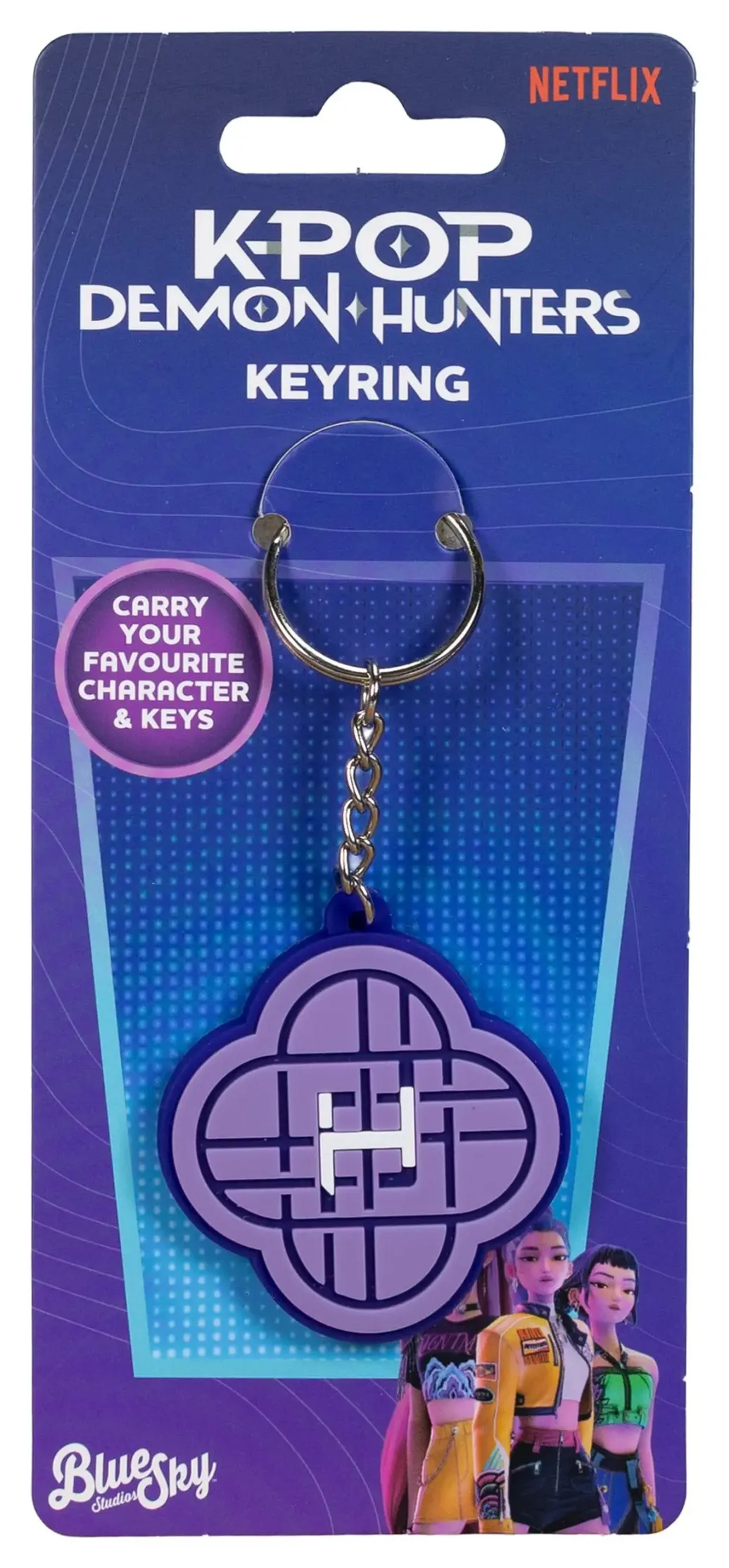 KPop Demon Hunters 2D Schlüsselanhänger Huntr/x 
