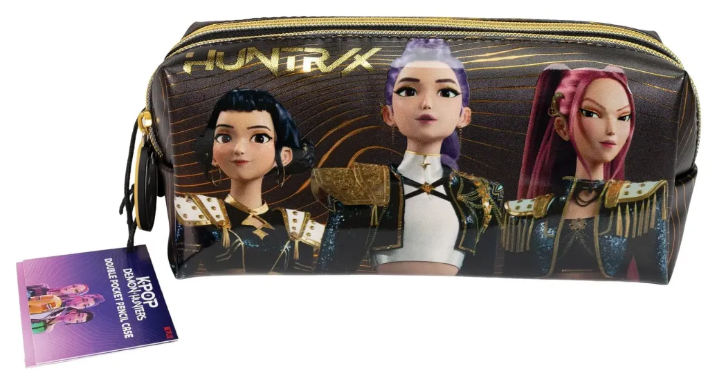 KPop Demon Hunetrs Federmäppchen Golden 