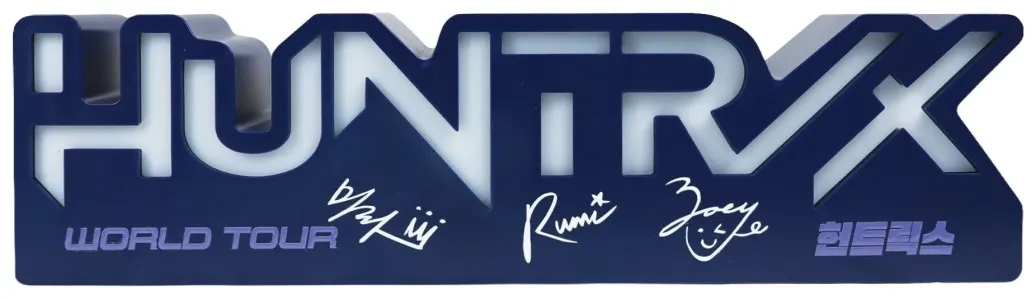 KPop Demon Hunters Lampe Huntr/x Logo 