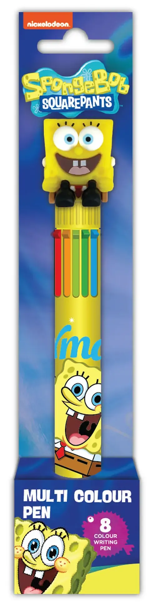SpongeBob Mehrfarbiger Stift SpongeBob Umkarton (8)