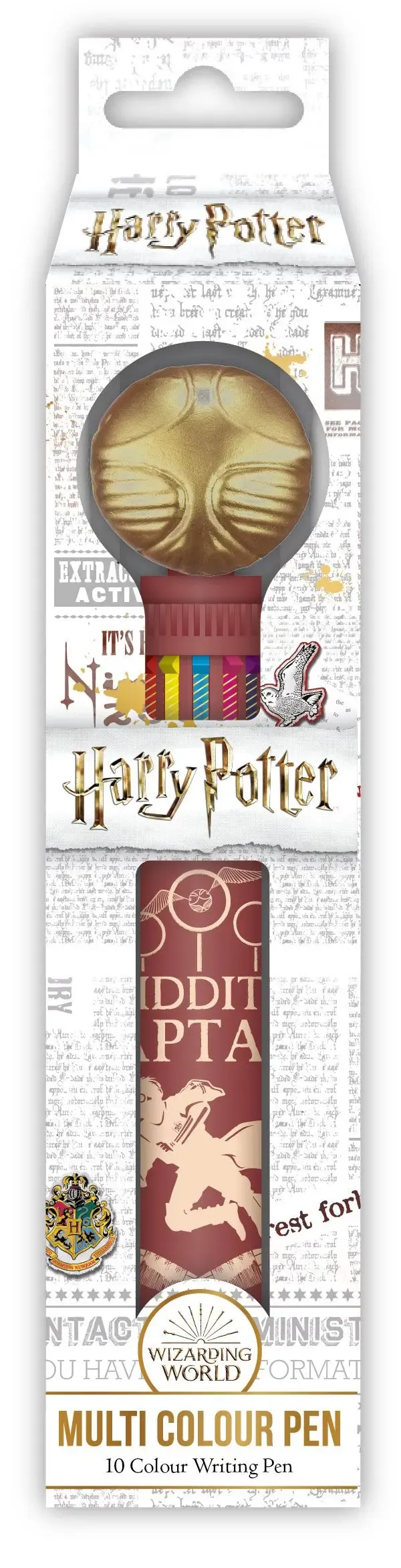 Harry Potter Snitch Multicolor-Kugelschreiber