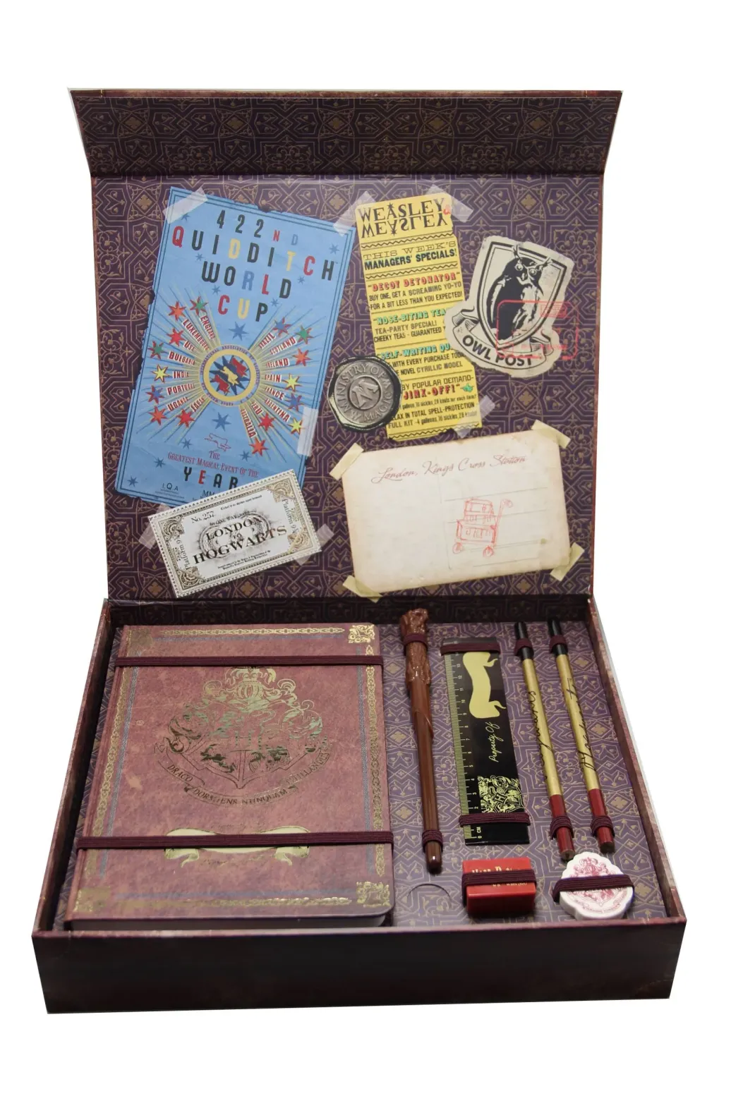 Harry Potter Hogwarts Keepsake Schreibset Box