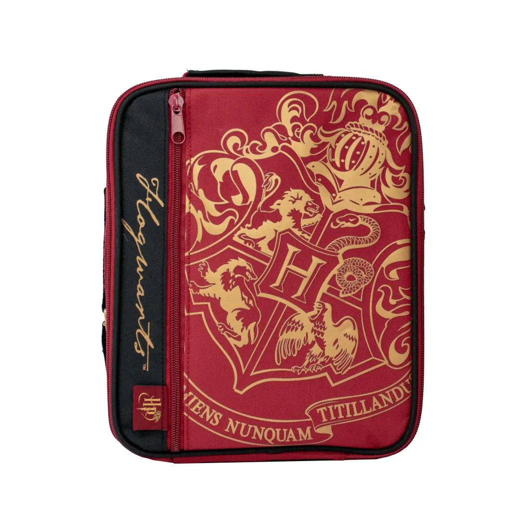 Harry Potter Deluxe Lunchtasche (Burgunder) Crest