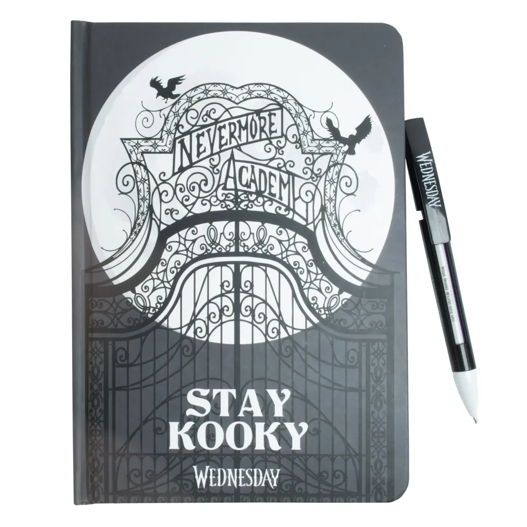 Wednesday Notizbuch Geschenk-Set