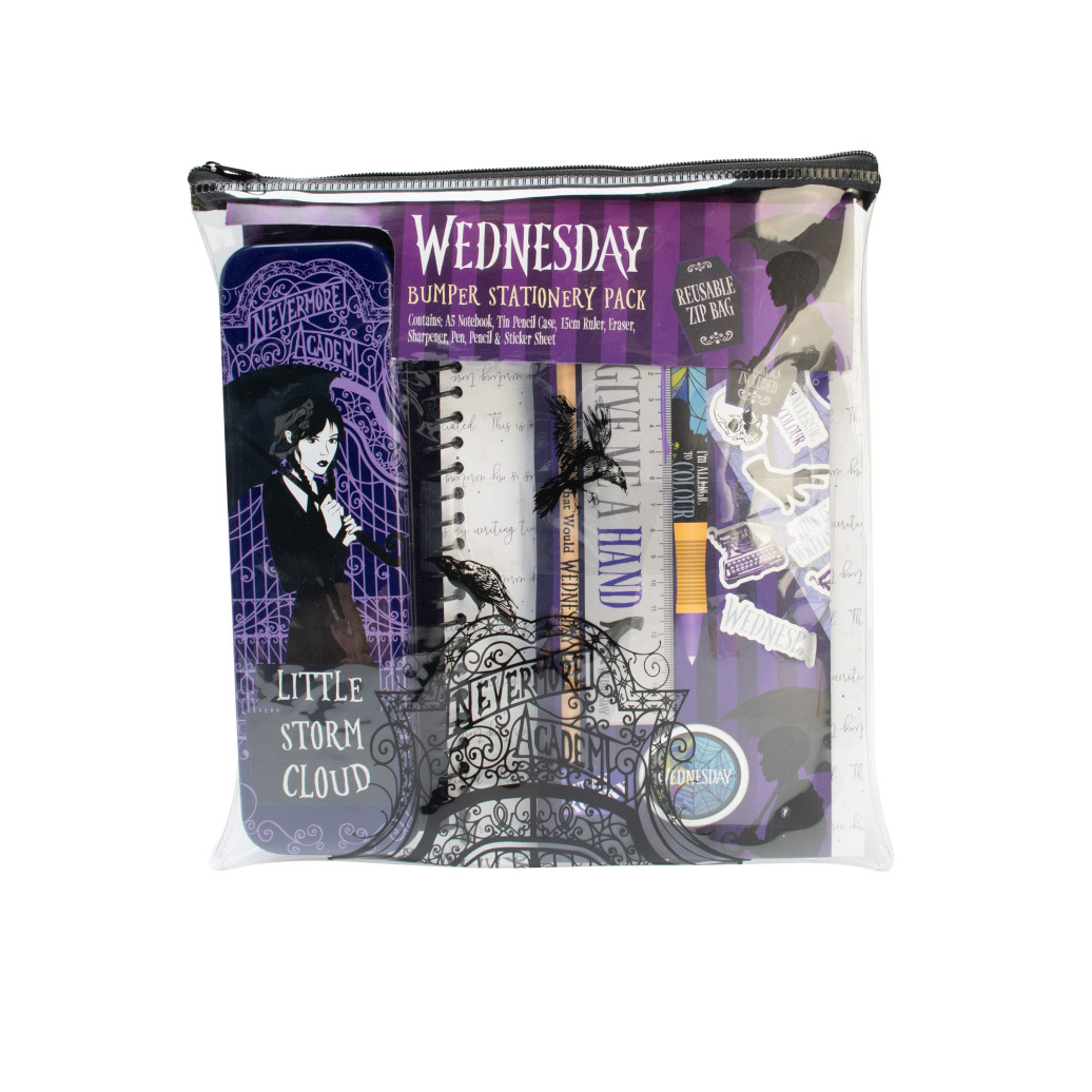 Wednesday Schreibset 9er-Pack Bumper