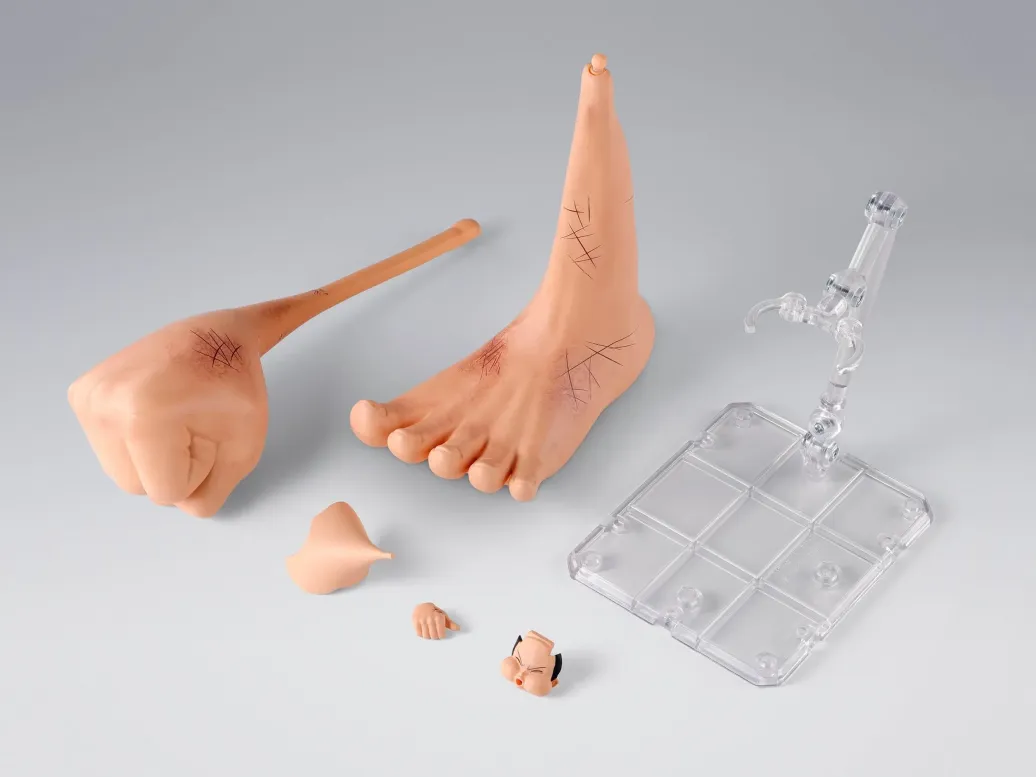 One Piece S.H. Figuarts Zubehör-Set Monkey D. Luffy -Marineford- "Gear Three" 17 cm