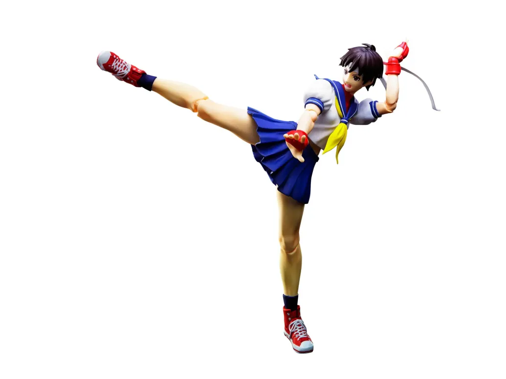Street Fighter S.H. Figuarts Actionfigur Sakura Kasugano 15 cm