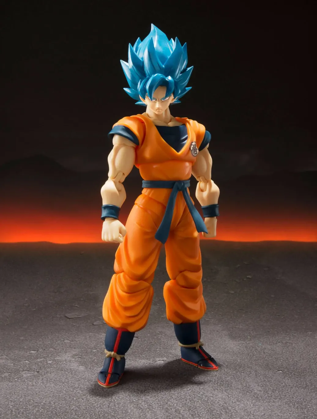 Dragonball Super Saiyajin God Super Saiyajin Goku Super S.H. Figuarts Actionfigur 14 cm