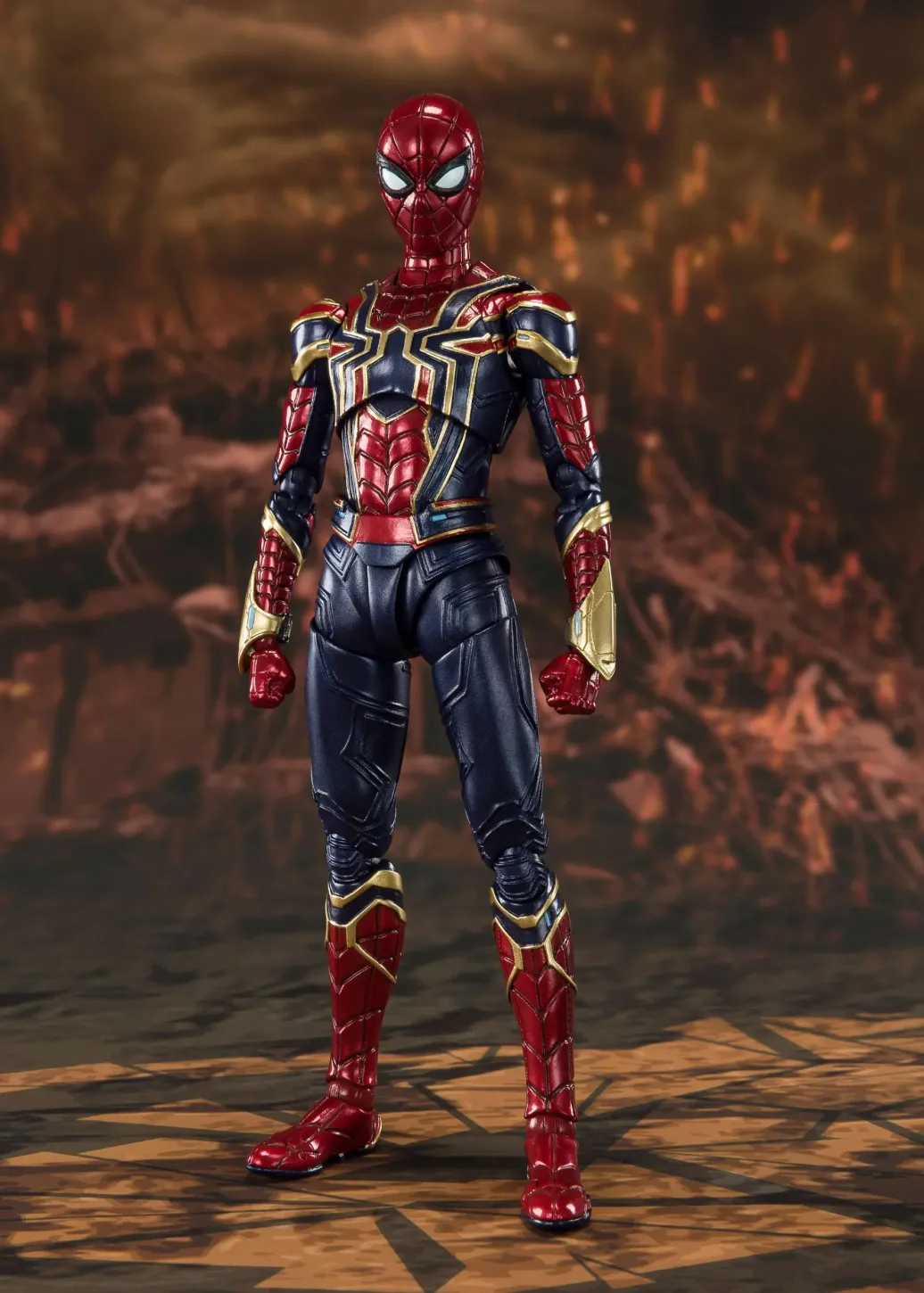 Avengers Iron Spider Final Battle S.H. Figuarts Actionfigur 15 cm