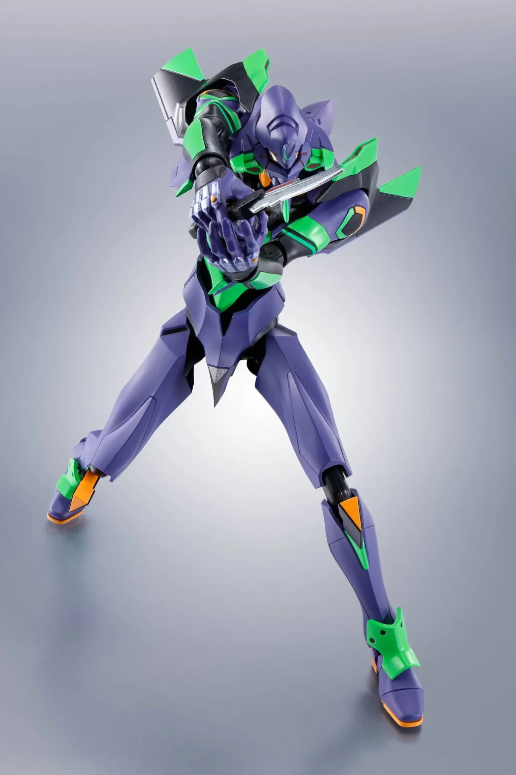 Evangelion: 3.0+1.0 Thrice Upon a Time Robot Spirits Actionfigur (Side EVA) Evangelion Test Type-01 + Spear of Cassius Renewal Color Edition Reissue 