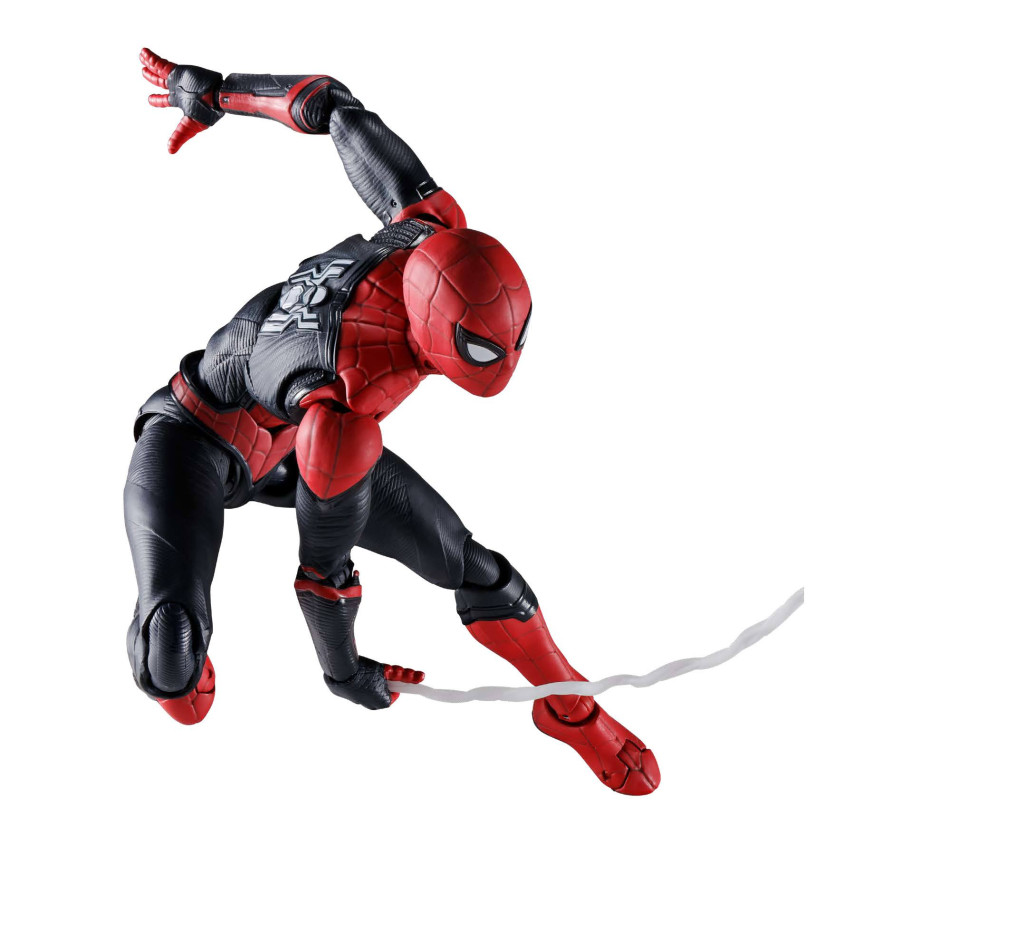 Spider-Man: No Way Home S.H. Figuarts Actionfigur Spider-Man Upgraded Suit (Special Set) 15 cm