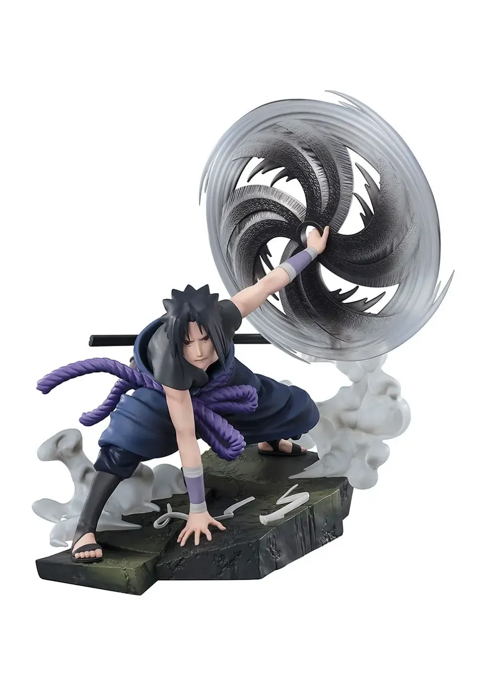 Naruto Shippuden FiguartsZERO Extra Battle PVC Statue Sasuke Uchiha -The Light & Dark of the Mangekyo Sharingan- 20 cm