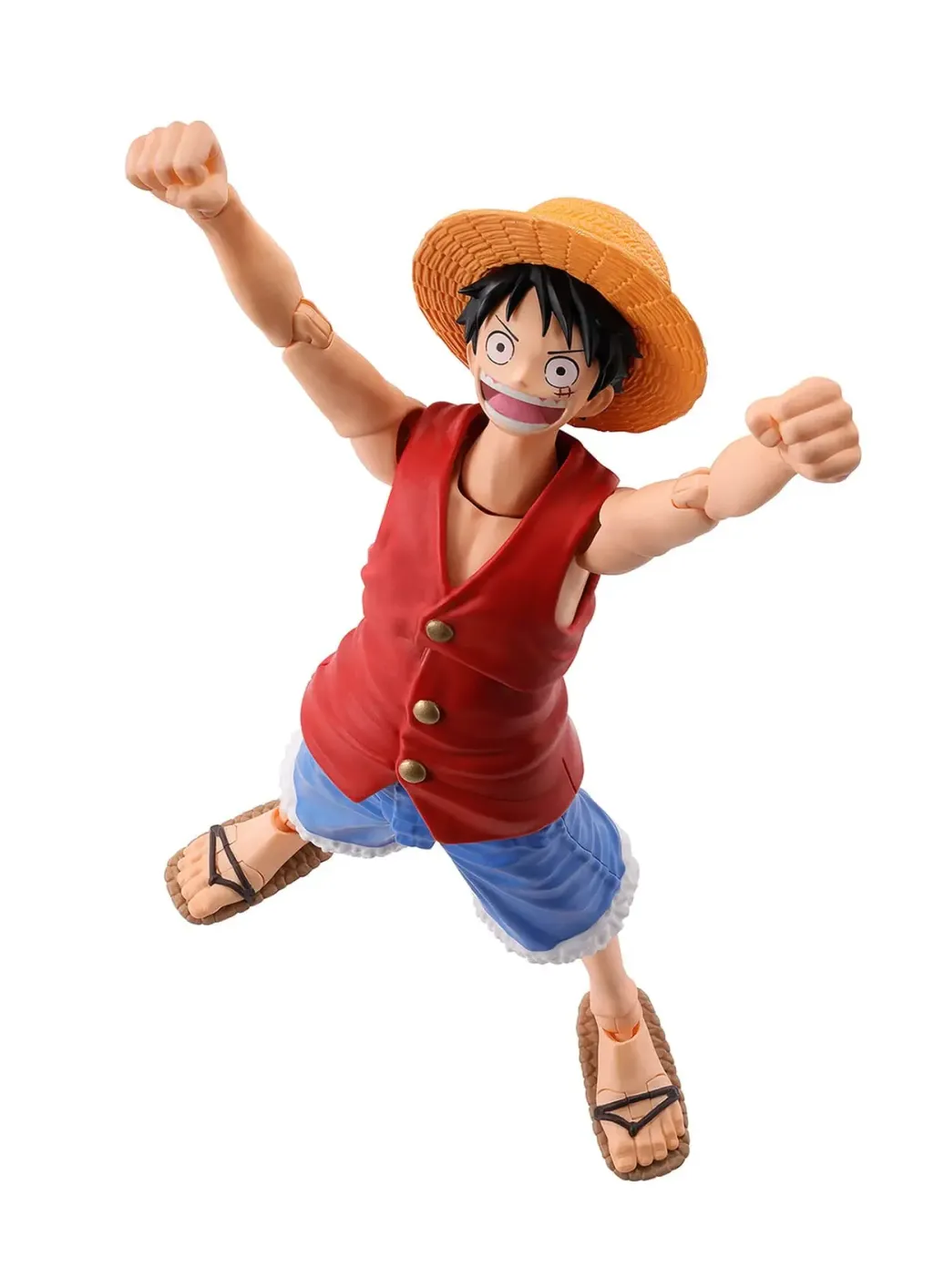 One Piece S.H. Figuarts Actionfigur Monkey D. Ruffy Romance Dawn 15 cm